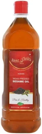 Amma Chekku Wood Pressed Sesame Oil 1 L